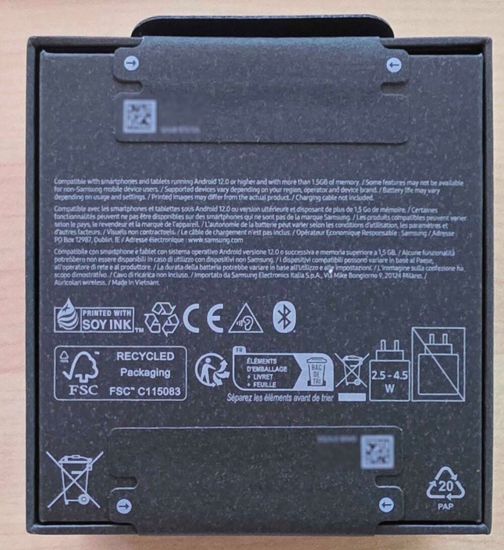 Samsung Galaxy Buds4 Pro, sous scell&eacute;s dans leur bo&icirc;te, noir Téléphones et tablettes