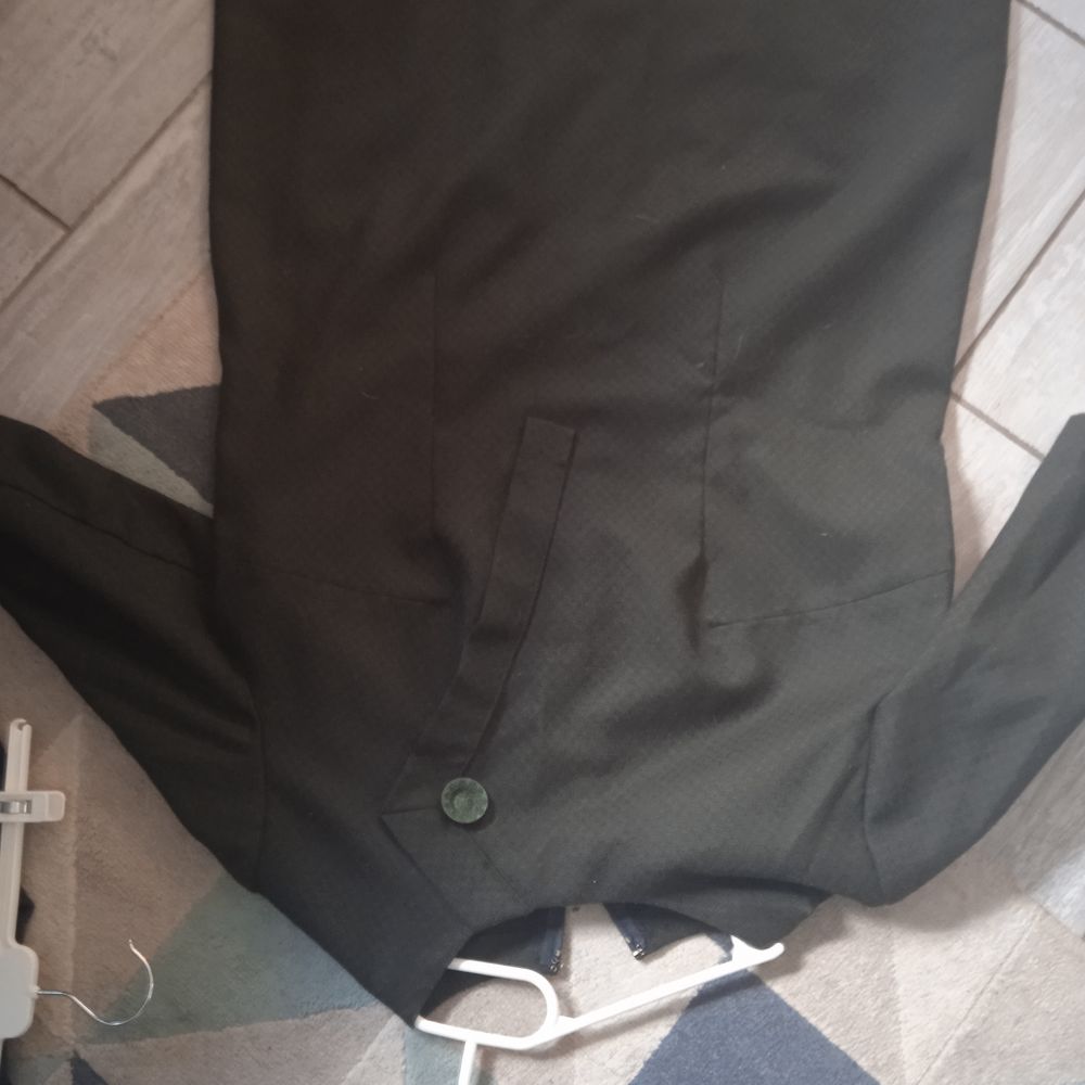 Robe cousue main T 44 coton et polyester, kaki fermeture &eacute;cl Vêtements