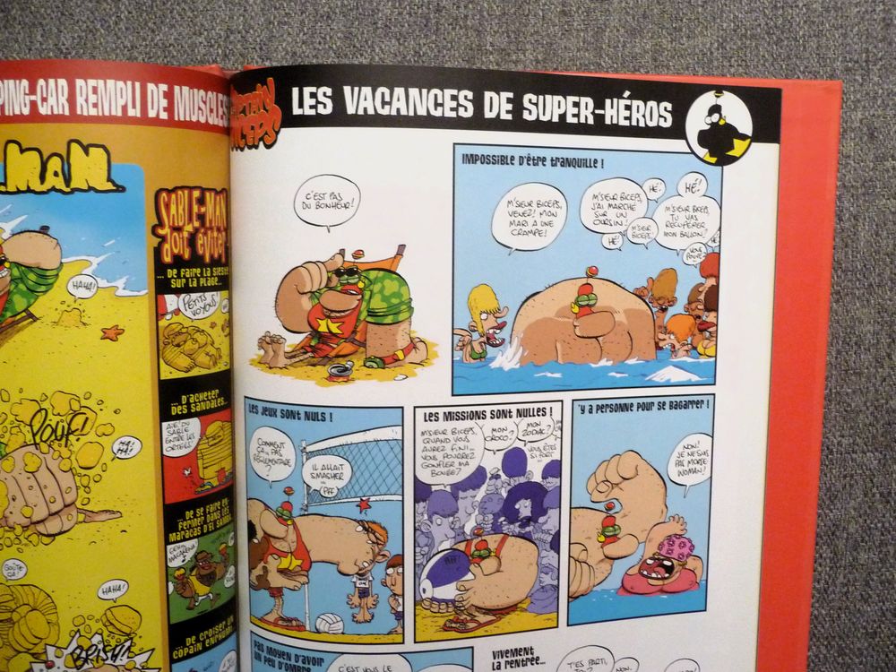 Captain Biceps- Tome 2- Le Redoutable- Zep- T&eacute;bo- Gl&eacute;nat Livres et BD