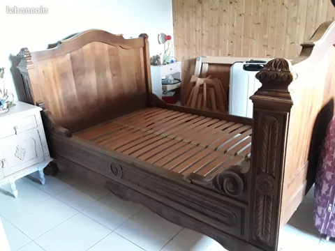 Lit en bois massif 50 La Force (24)