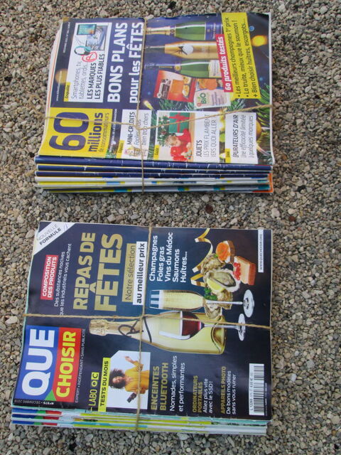 MAGAZINES 60 MILLIONS DE CONSOMMATEUR ET QUE CHOISIR 0 Marseille 9 (13)