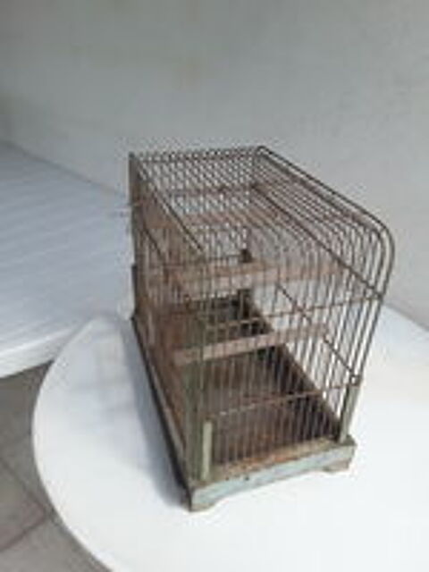   Petite cage  oiseaux ancienne dans son jus 