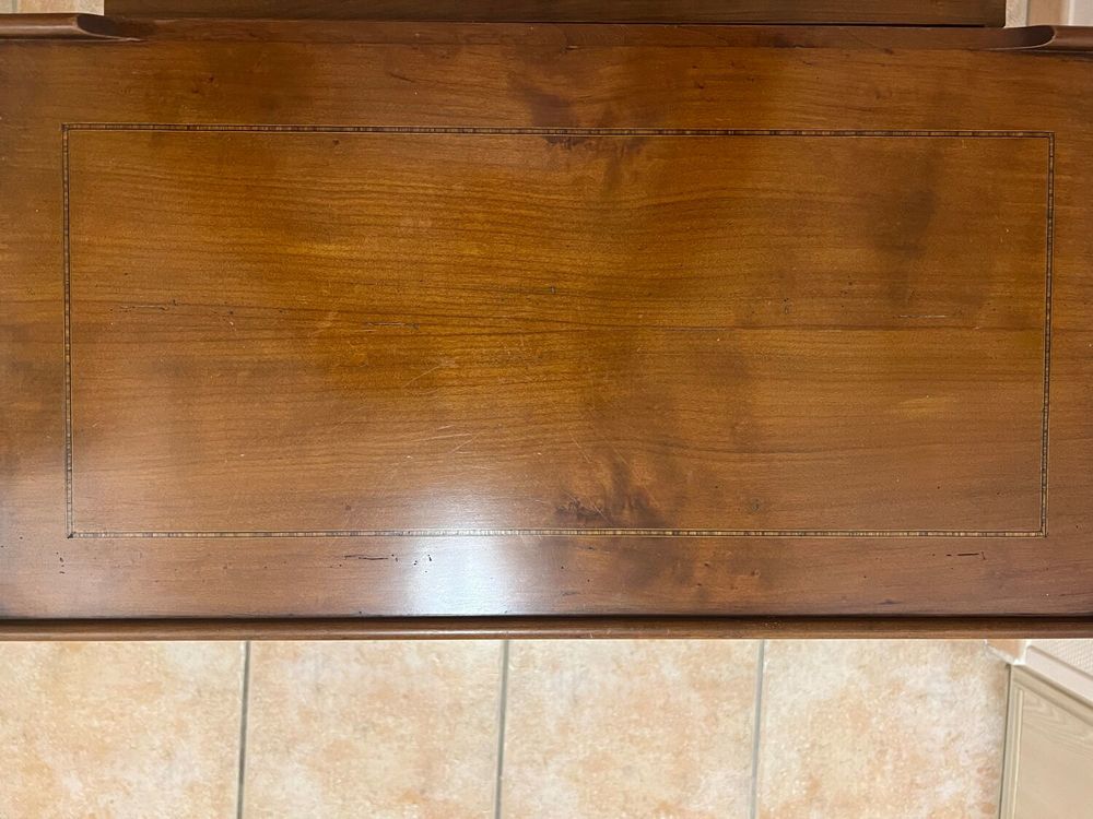 Petite Console 2 tiroirs 1 &eacute;tag&egrave;re Meubles