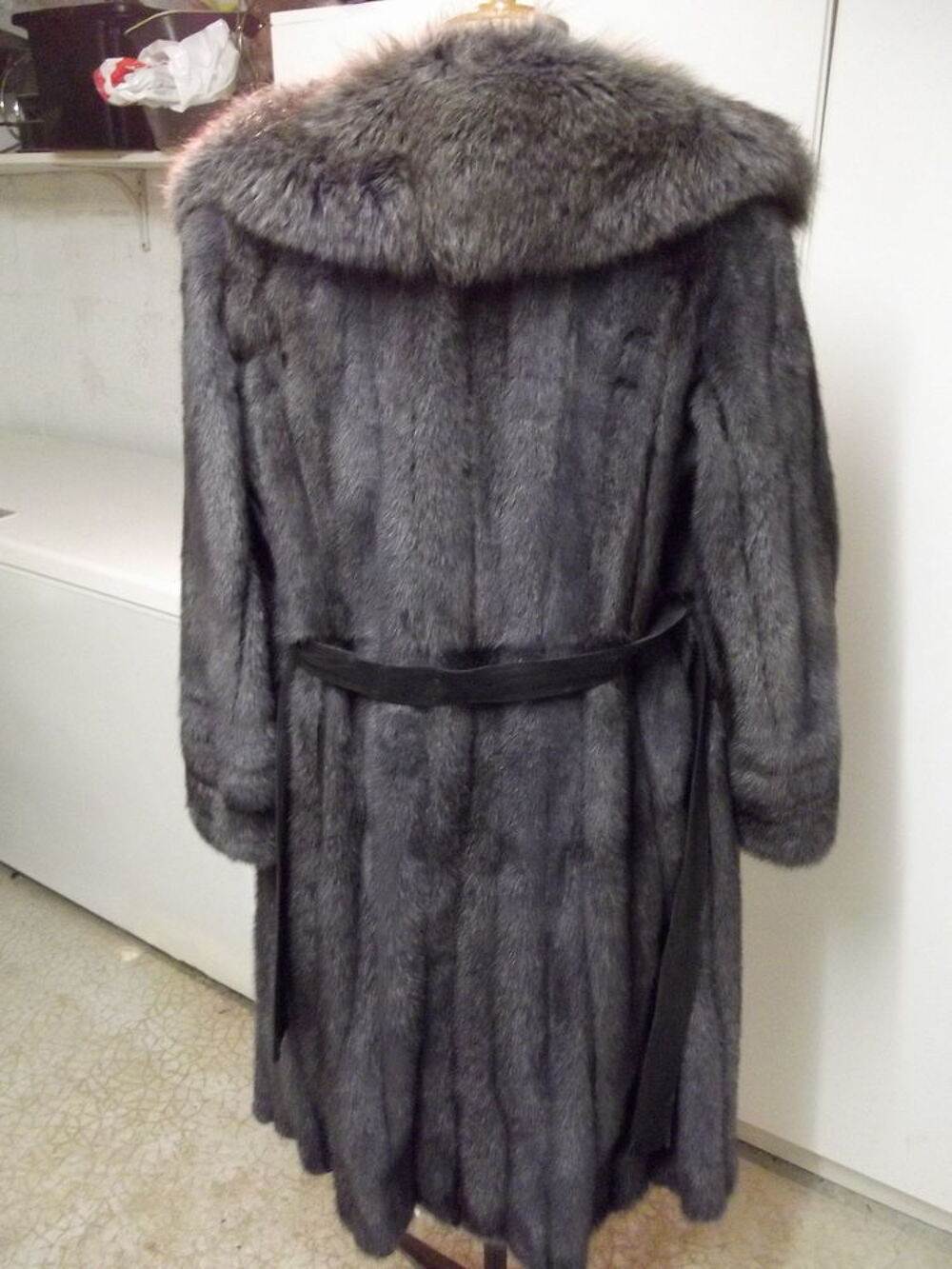 Manteau Vison Gris Paris Vêtements