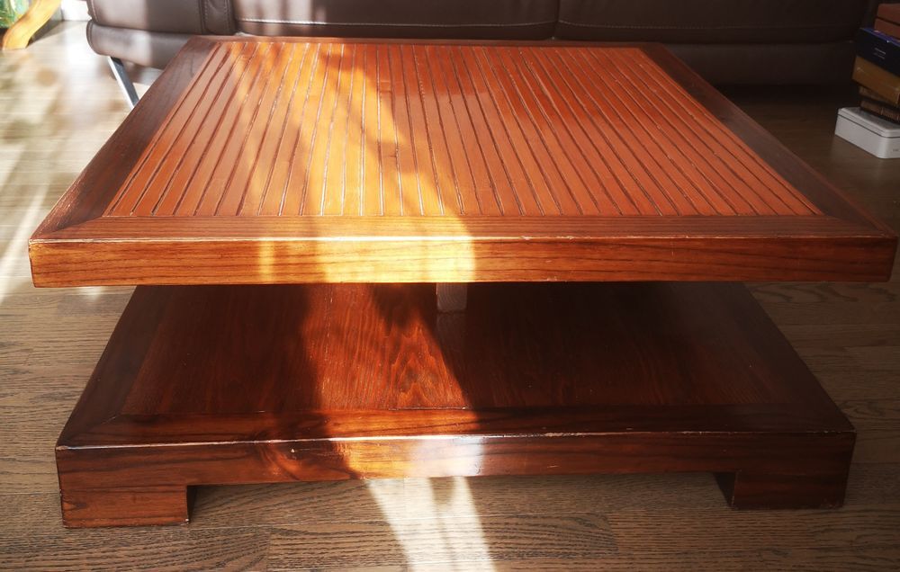 Table basse en bois exotique Meubles