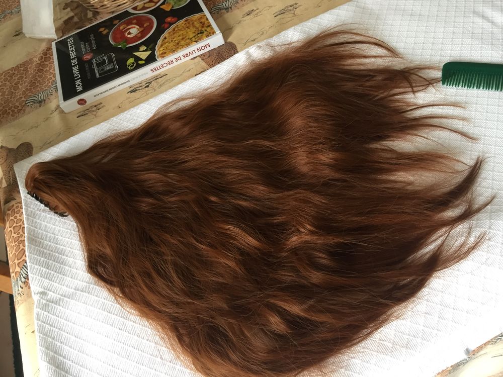 Tresse de cheveux synth&eacute;tique AUBURN NEUVE Bijoux et montres