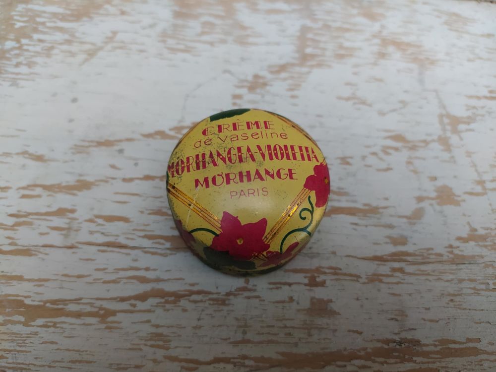 Boite Publicitaire Cr&egrave;me Morhangea Violletta Morhange Paris 