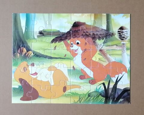 Puzzle Rox et Rouky complet + Poster - Nathan - Années 90 7 Argenteuil (95)