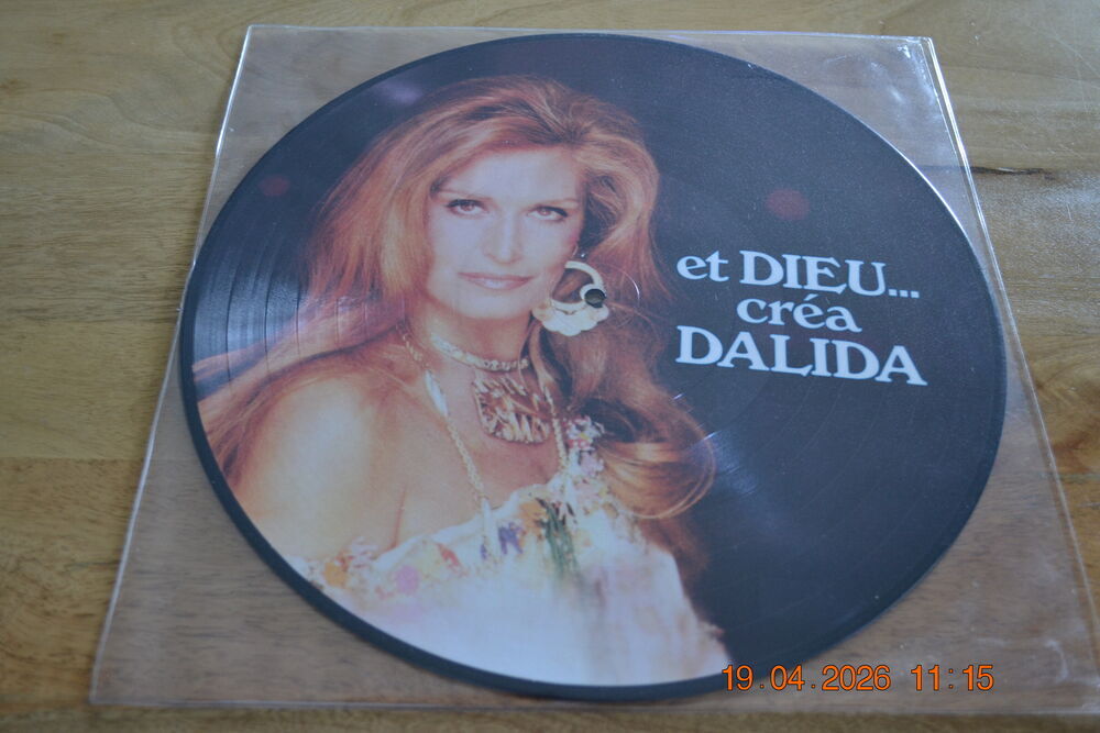 VINYLE PICTURE DALIDA ET DIEU CREA DALIDA CD et vinyles