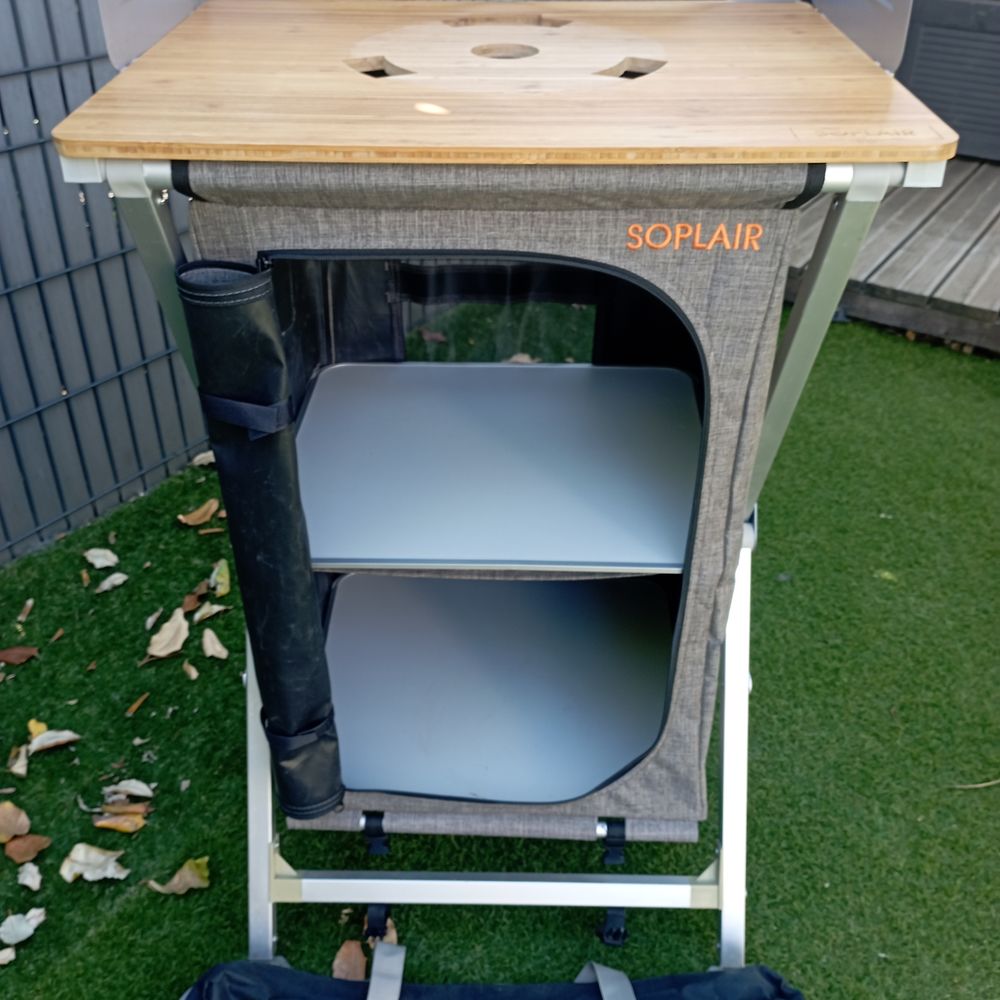 MEUBLE DE CUISINE SOPLAIR d&eacute;montable pour camping Meubles