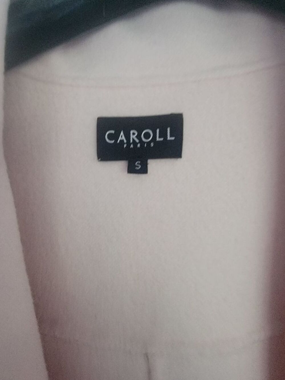 Manteau Caroll Rose P&acirc;le pour Femme Vêtements