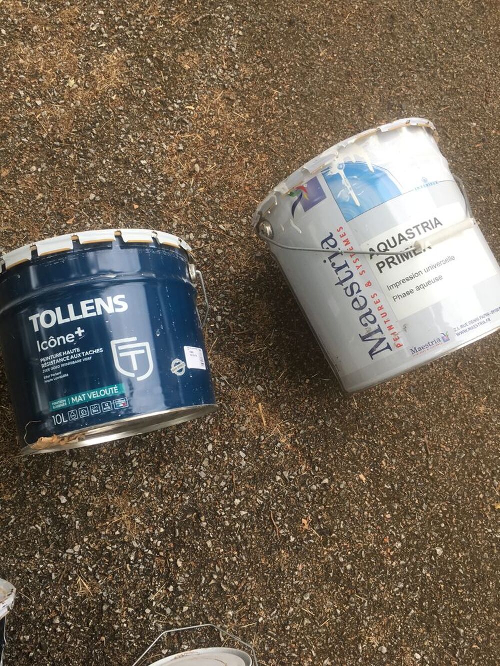 Peinture/vernis/tollens microporeuse/d&eacute;capant
Le lot 21 pots Bricolage