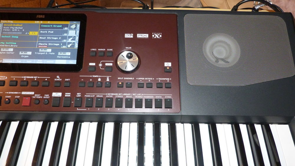synth&eacute;tiseur arrangeur KORG PA 700 : 800 euros Instruments de musique
