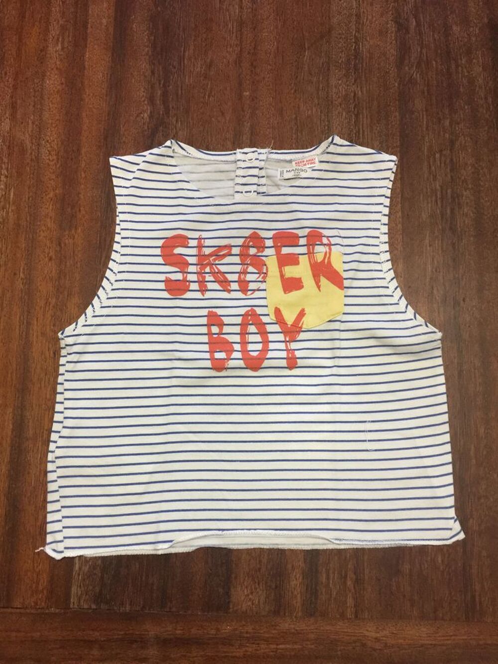 Tee shirt enfant gar&ccedil;on " Mango " Vêtements enfants