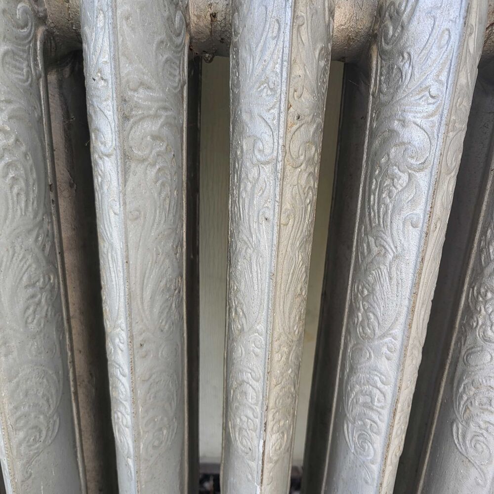 radiateur fonte ancien fleurie Bricolage