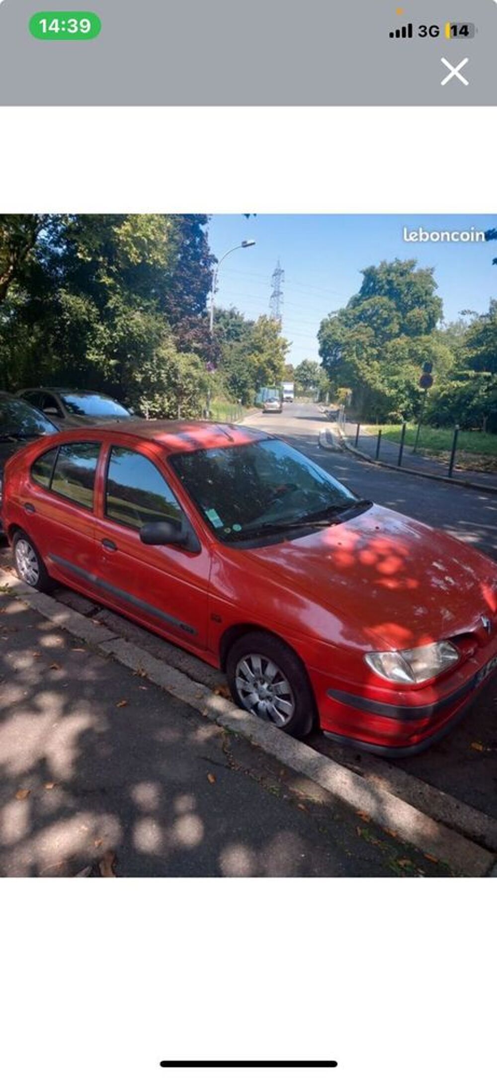 M&eacute;gane 1.9 D RXE 1999 occasion 93200 Saint-Denis
