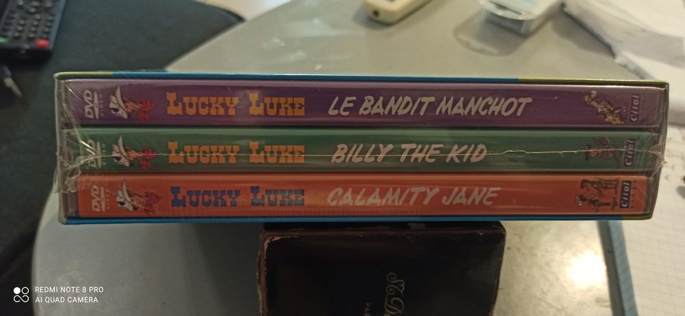 Coffret Lucky Luke, 3 DVD 15 aventures DVD et blu-ray
