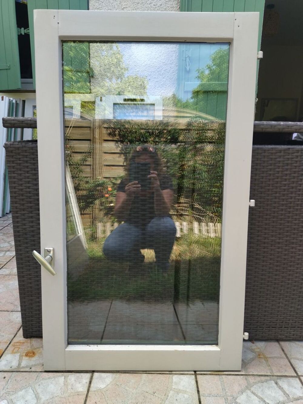 Fen&ecirc;tres et porte fen&ecirc;tre bois double vitrage propres Bricolage