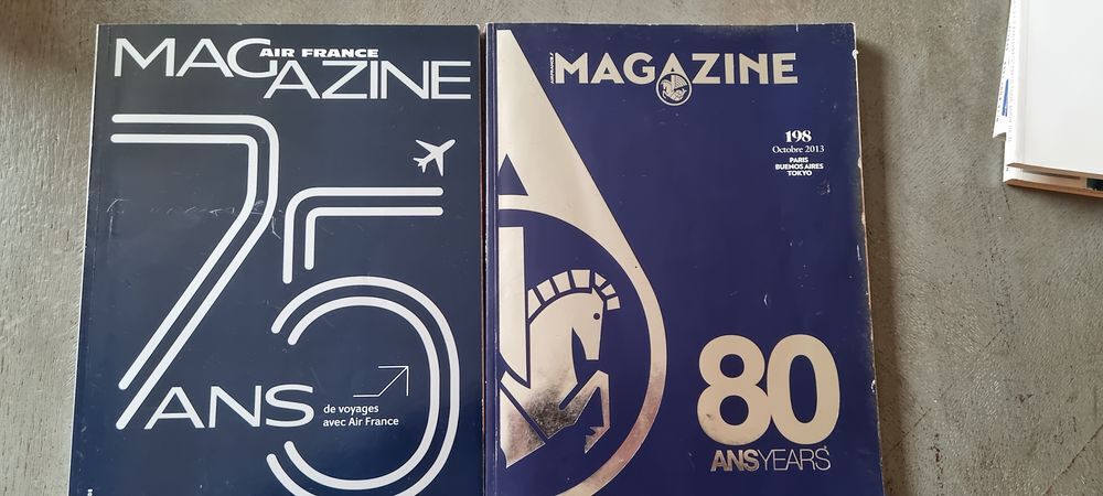 Collection AIR FRANCE MAGAZINES. 