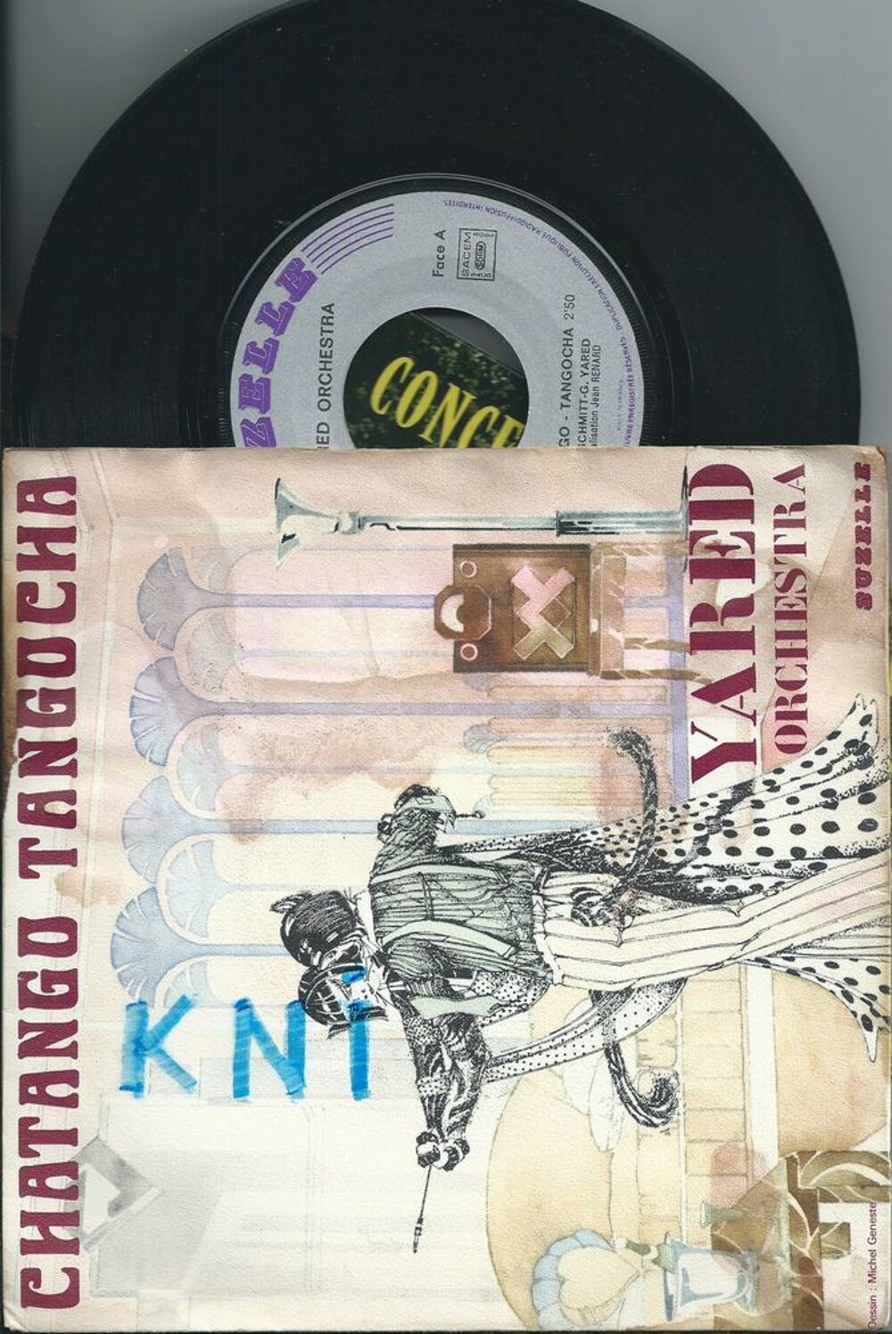 Vinyle 45 T , Yared Orchestra 1970 CD et vinyles