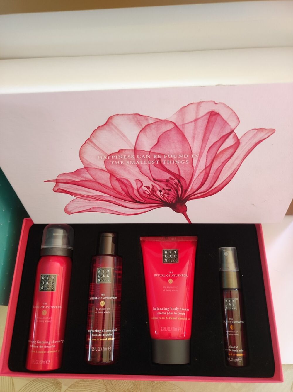 Coffret cadeau Rituals Ayurveda soins corps 