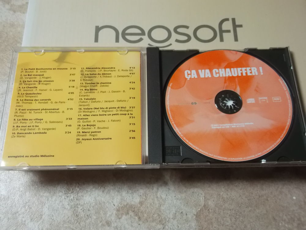 ca va chauffer CD et vinyles