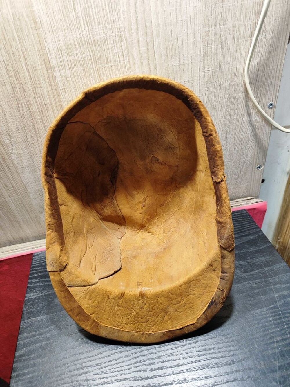 ancienne casquette en cuir Vêtements