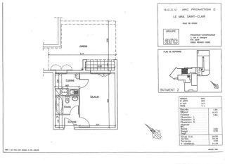  Appartement � louer 1 pi�ce 26 m�