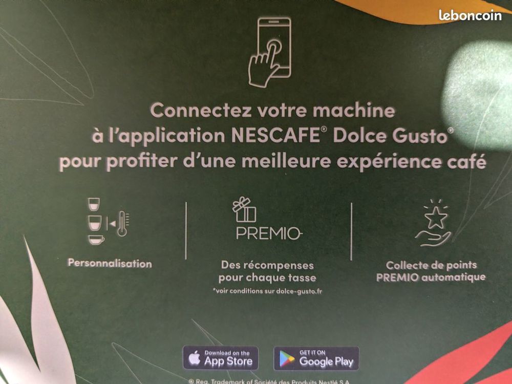 Offre Noel Pack DOUBLE
pack de 2 machines &agrave; caf&eacute; Dolce Gusto Electroménager