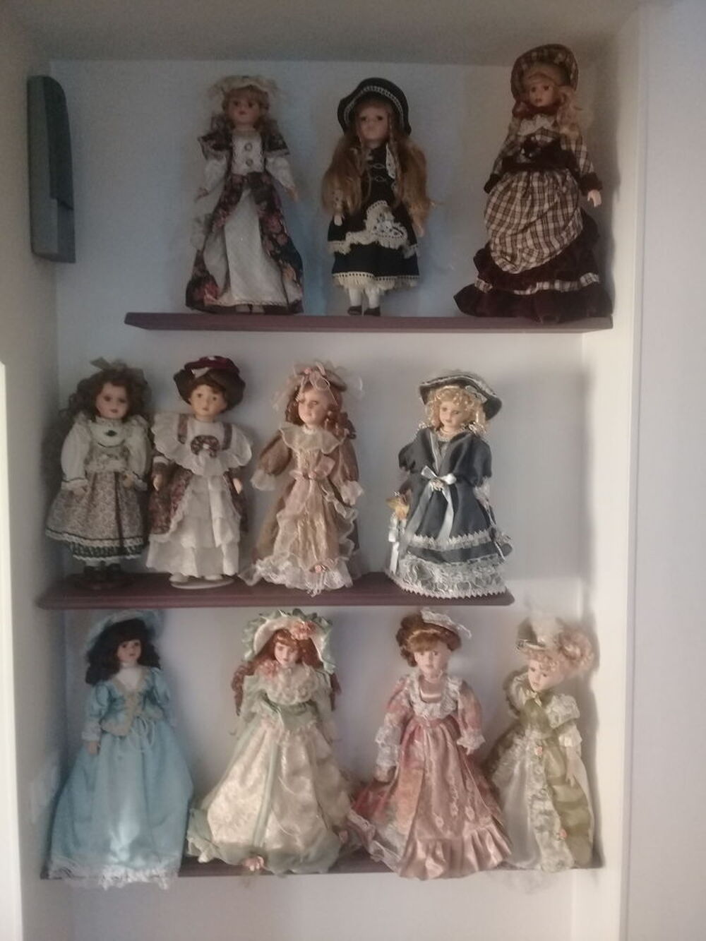 Lot de Poup&eacute;e Porcelaine 