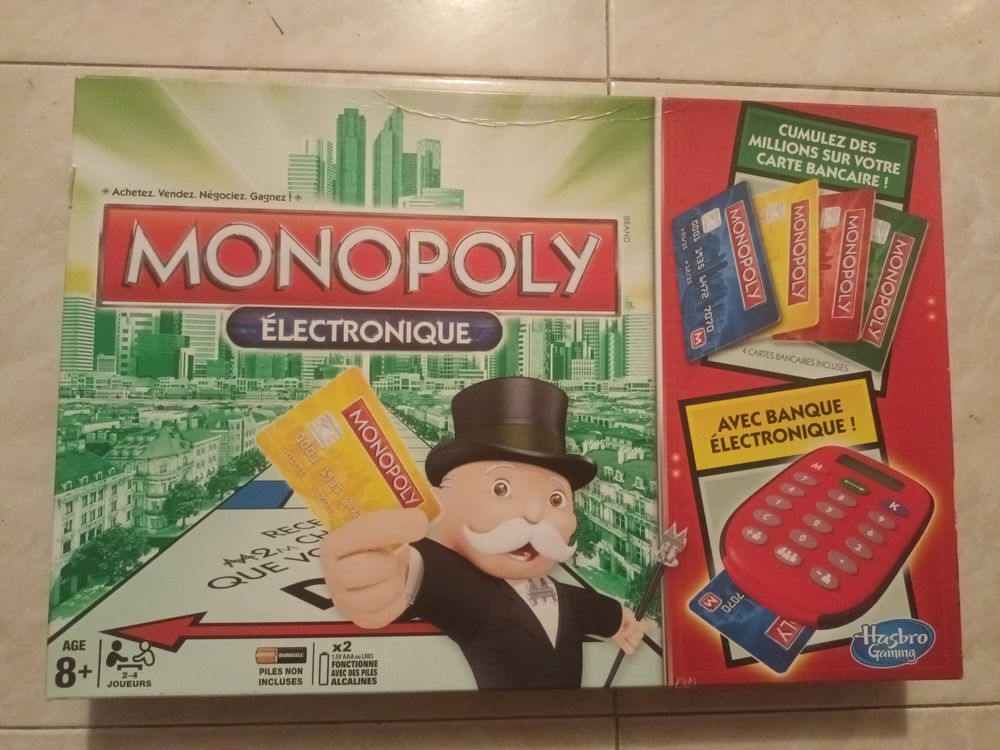 MONOPOLY &Eacute;LECTRONIQUE Jeux / jouets