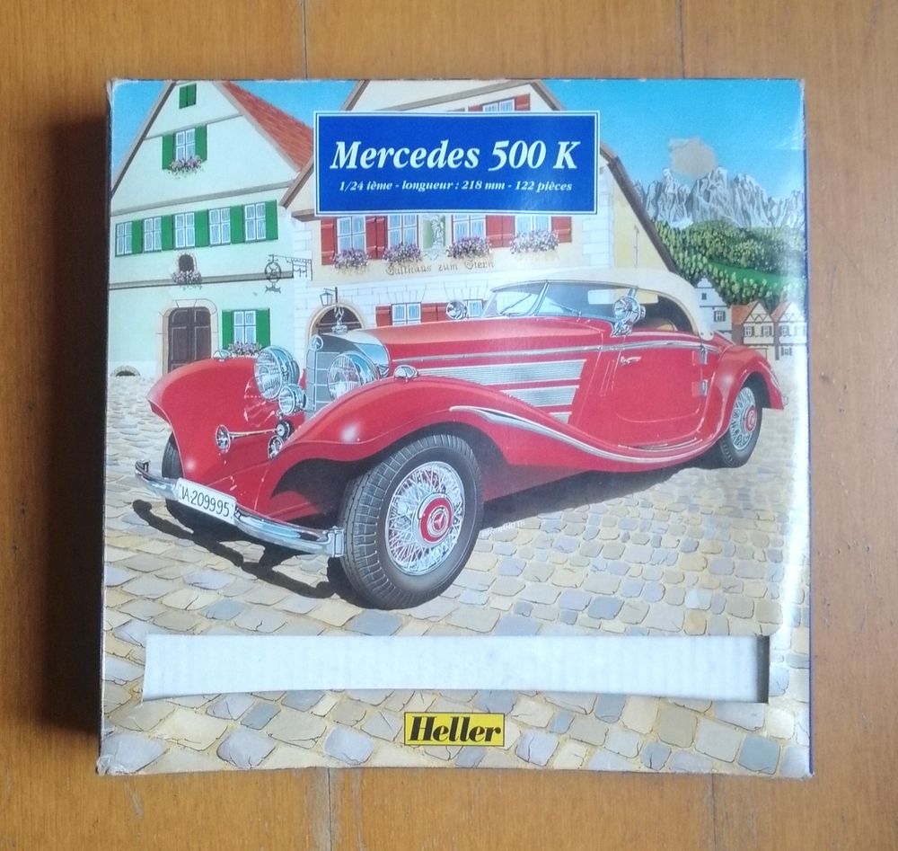 Maquette Mercedes 500 K - 1/24e - Heller - 122 pi&egrave;ces Jeux / jouets