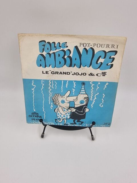 Vinyle 45 tours Folle Ambiance : Le Grand Jojo & Cie 1 Vulbens (74)