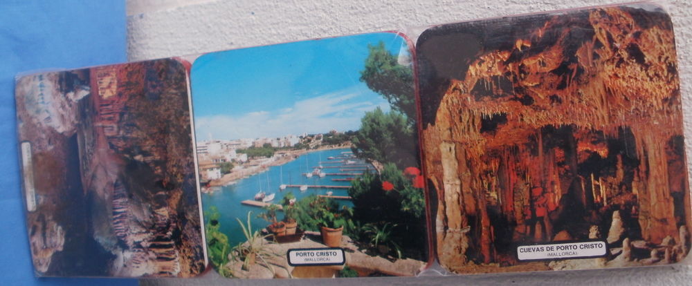 6 dessous de verre Porto Cristo (Majorque) Décoration