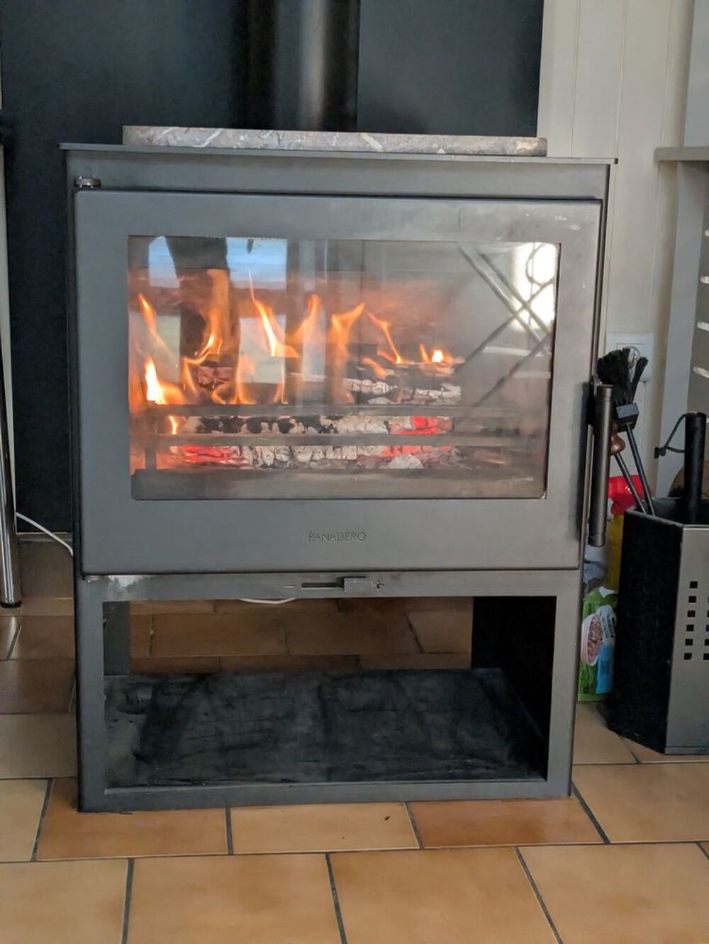 Poele &agrave; bois Bricolage