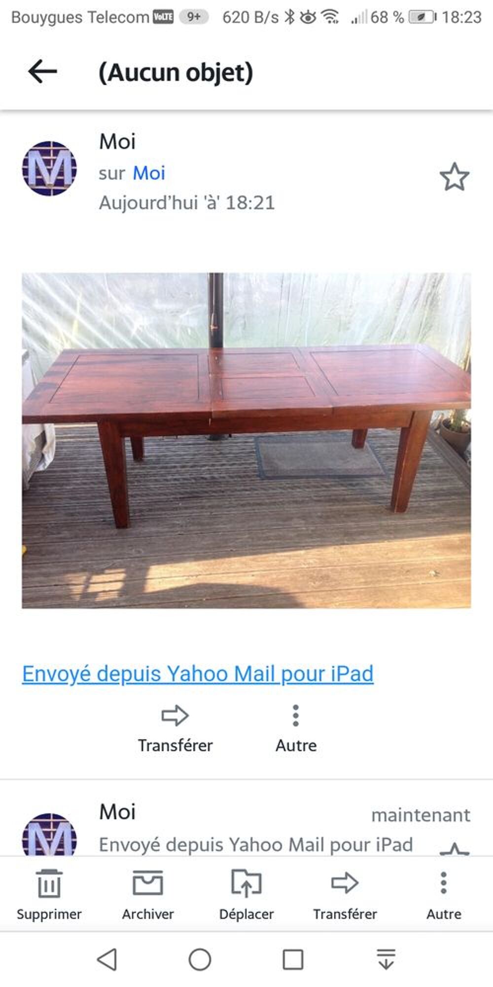 Table &agrave; manger Meubles