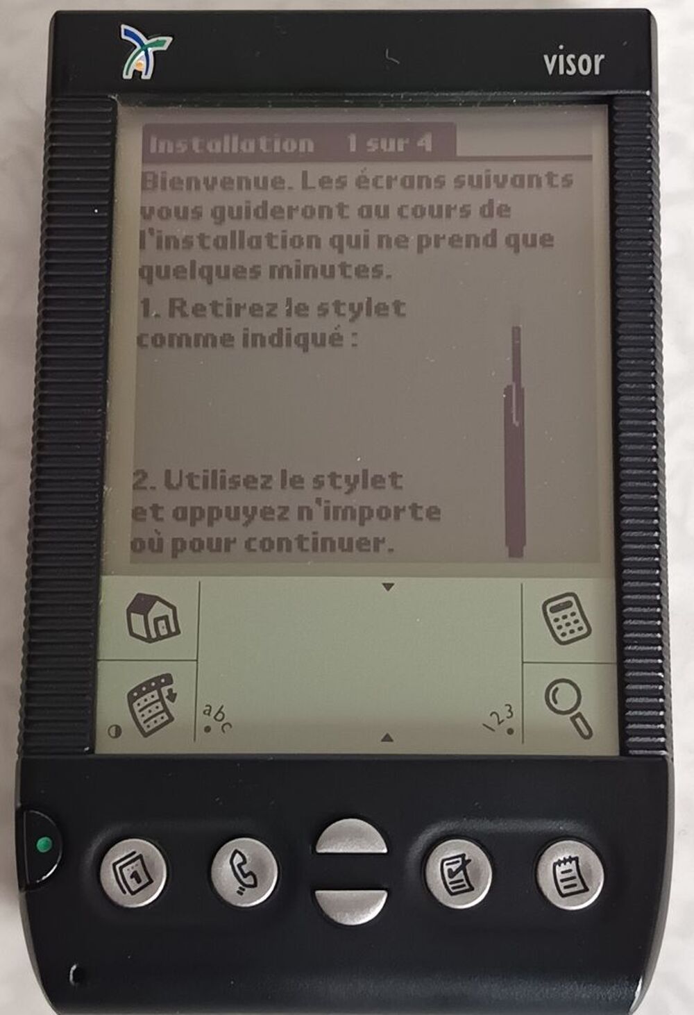 Vintage PDA Handspring Visor Personal Digital Assistant,Styl Téléphones et tablettes
