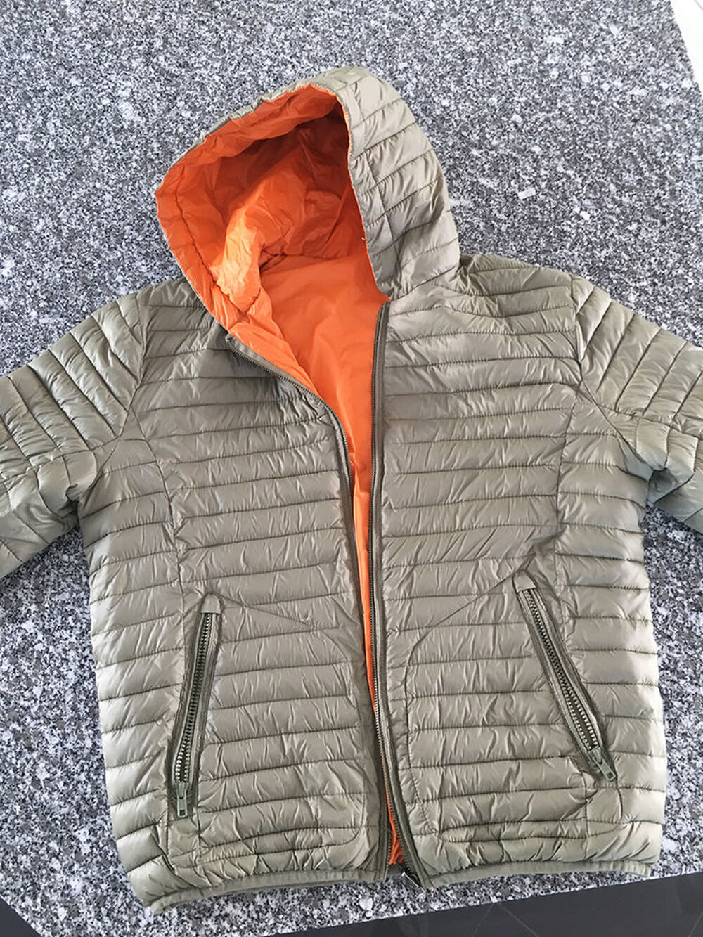 Doudoune Homme Bomboogie, capuche, r&eacute;versible T XL Vtements