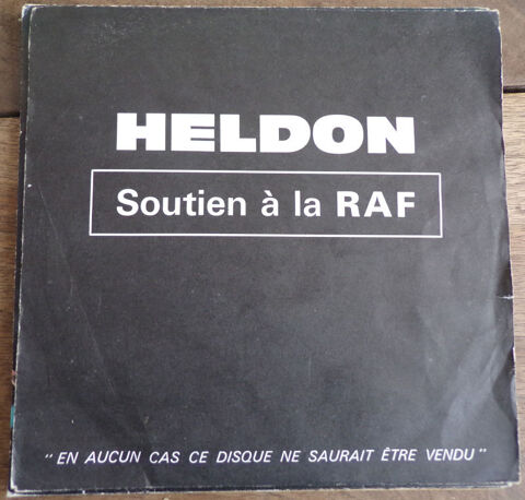 Heldon soutien  la raf Disjuncta vinyle disque  30 Laval (53)