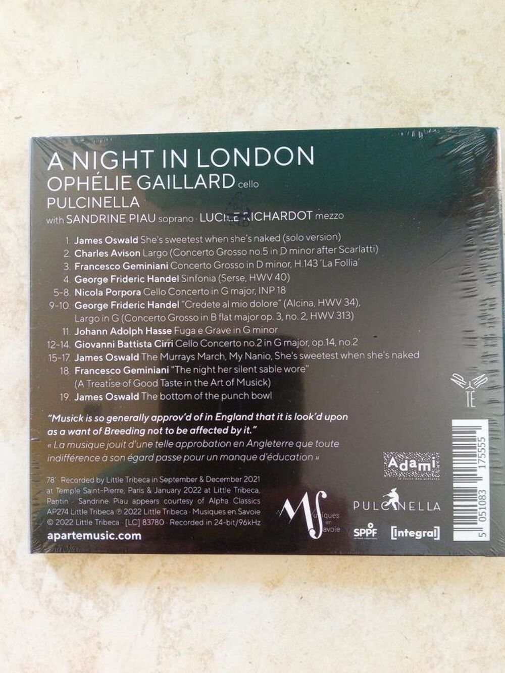 CD A Night in London (Neuf) CD et vinyles