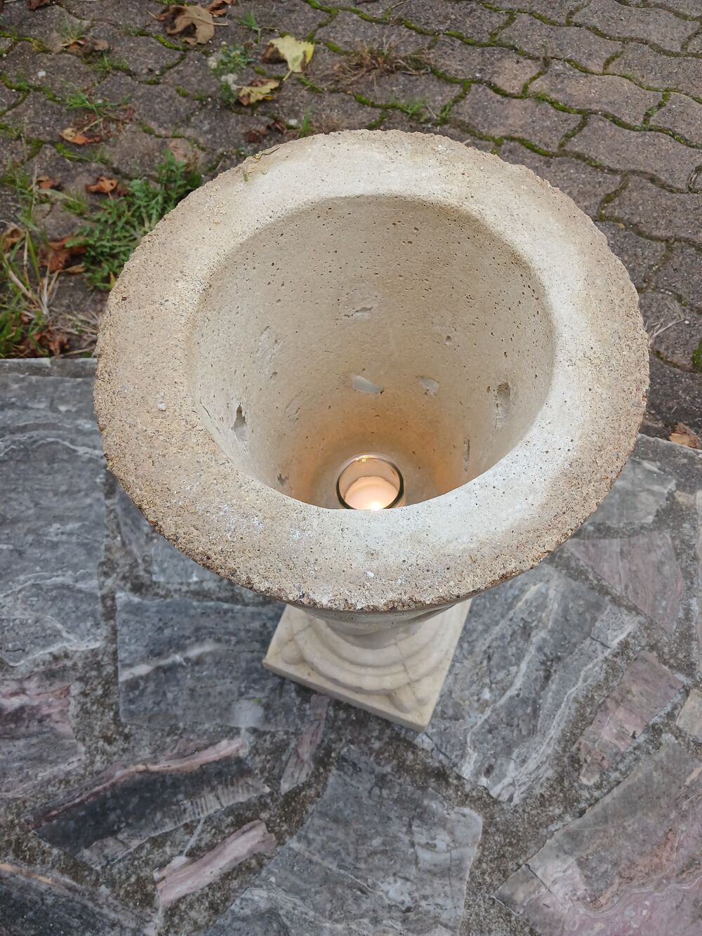 potiche photophore Jardin