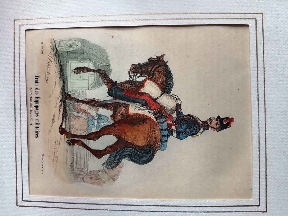 150 LITHOGRAPHIES ORIGINALES EN COULEUR DATANT DE 1835
