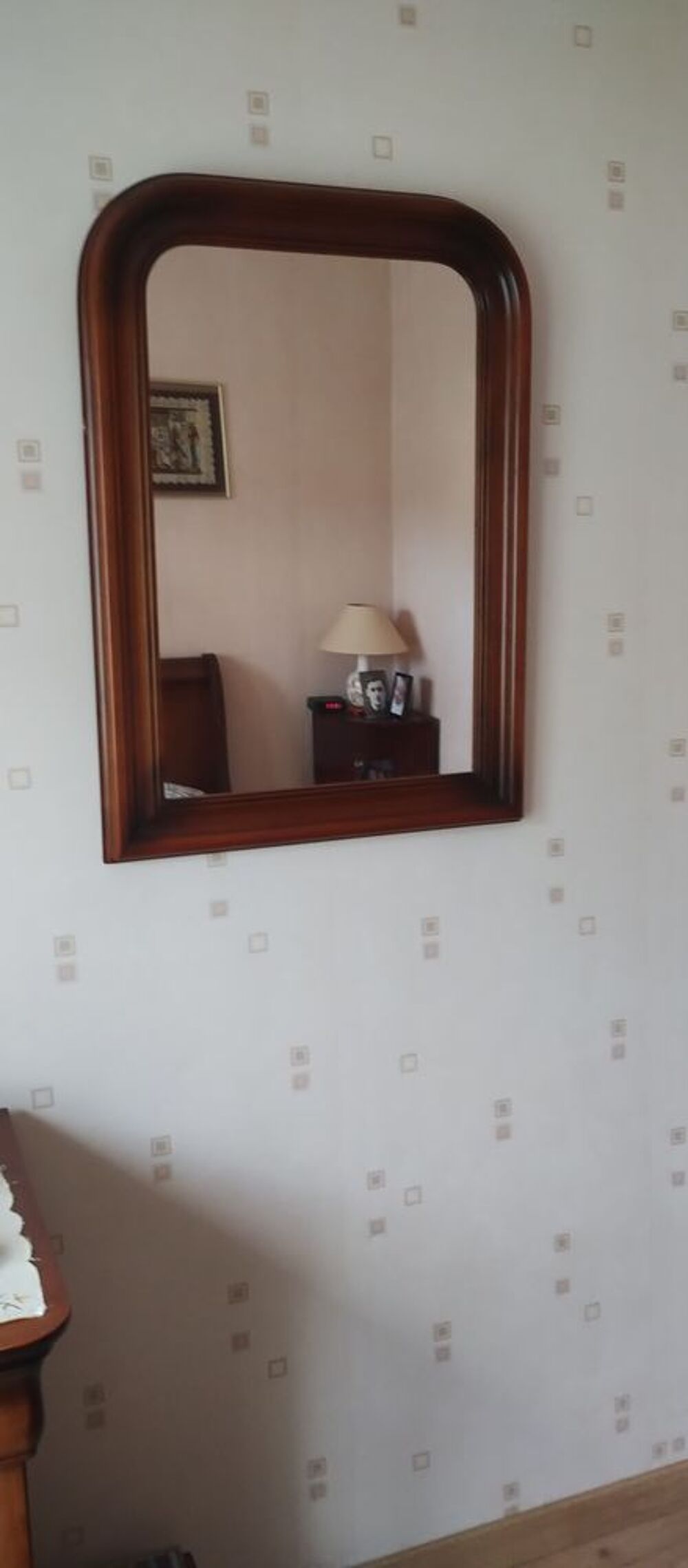 MIROIR TOUR EN MERISIER Meubles