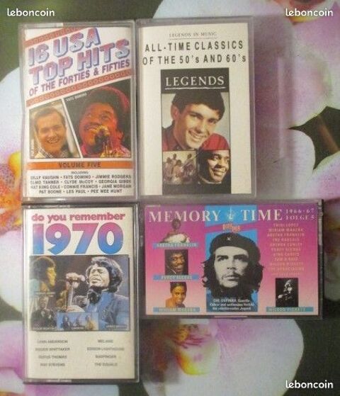 Cassettes audio ann�es 40-50-60-70 0 H�rouville-Saint-Clair (14)