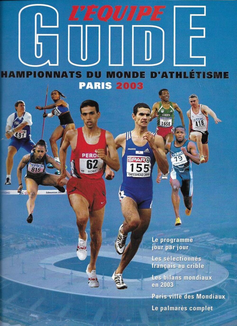Programmes de Meetings d'Athl&eacute;tisme 
