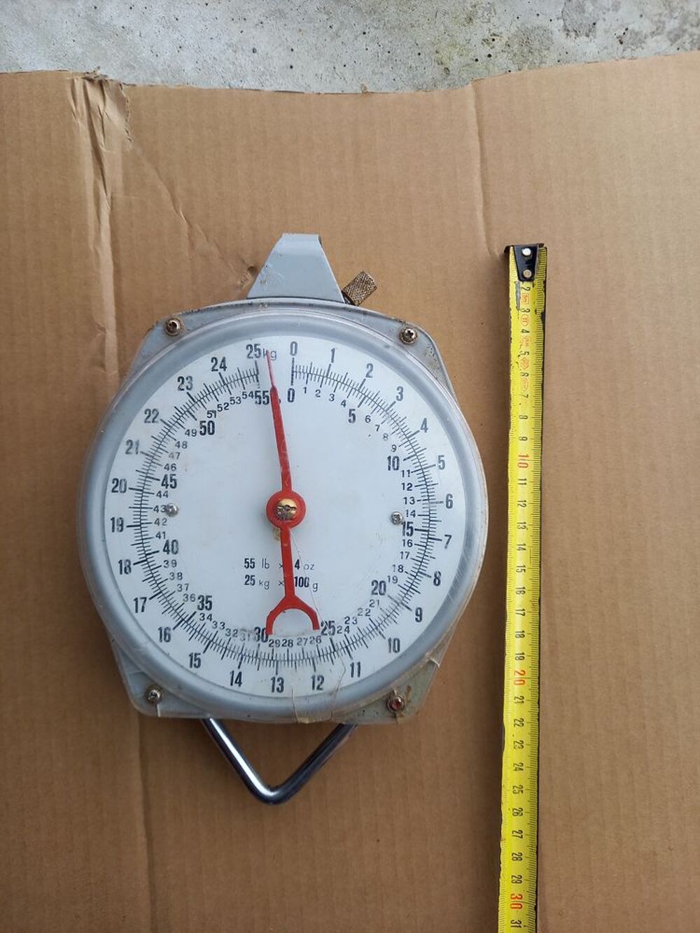 Balance peson dynamom&eacute;trique 25 kg Bricolage