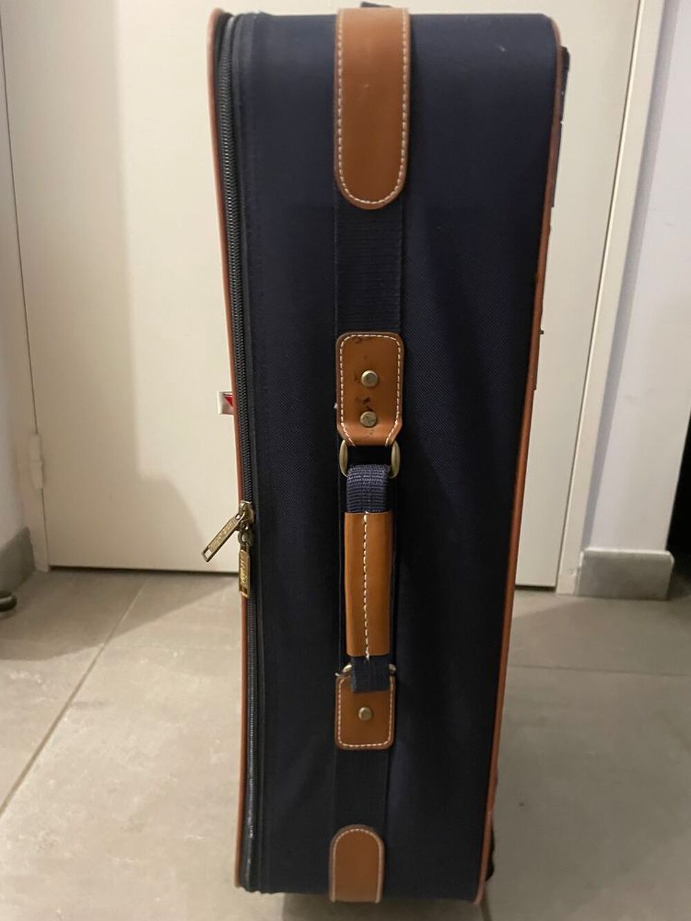 Valise Easyline bleu marine Maroquinerie