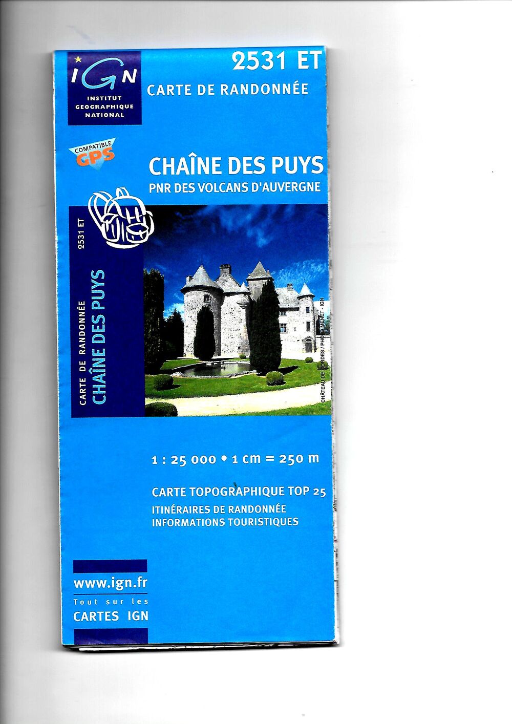 Cartes de randonn&eacute;es des VOLCANS D'AUVERGNE Sports