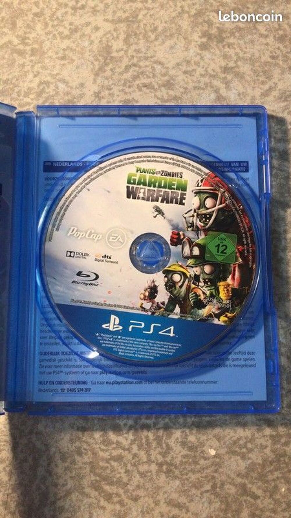 Jeu plants vs zombies garden warfare ps4 play4 Jeux / jouets
