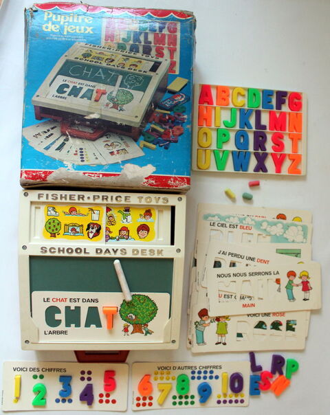 Pupitre De Jeux Fisher Price 1972 -1978 40 Issy-les-Moulineaux (92)